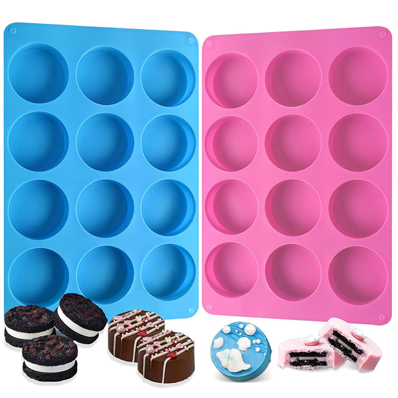 Round Silicone Molds 12-Cavity - đánh giá và giá Soap Making Bar