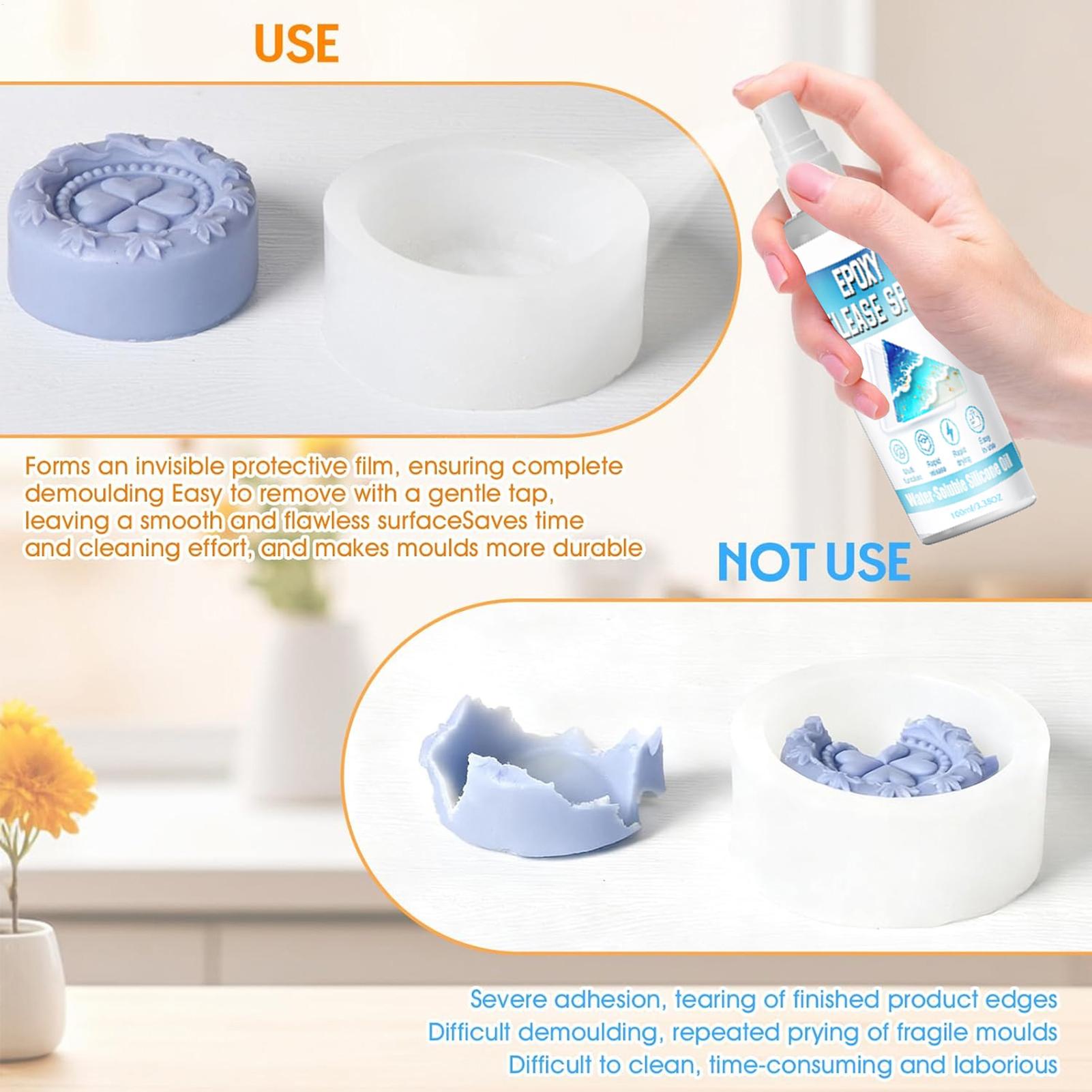 100ml Silicone Release Spray E - đánh giá và giá Soap Making Bar