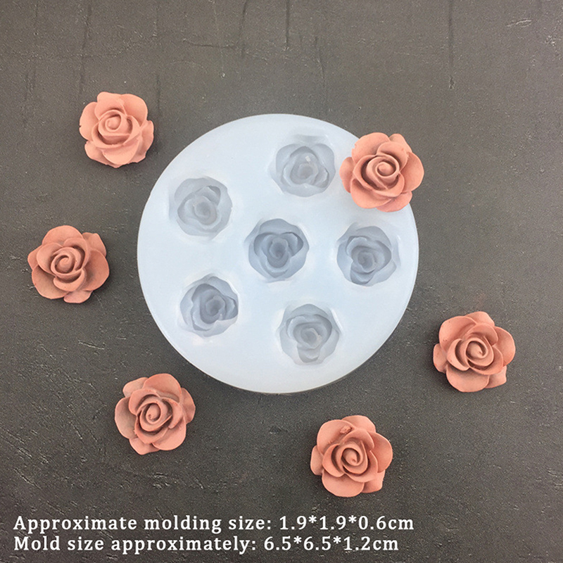 3D Rose Flower Shape Leaf Sili - đánh giá và giá Soap Making Bar