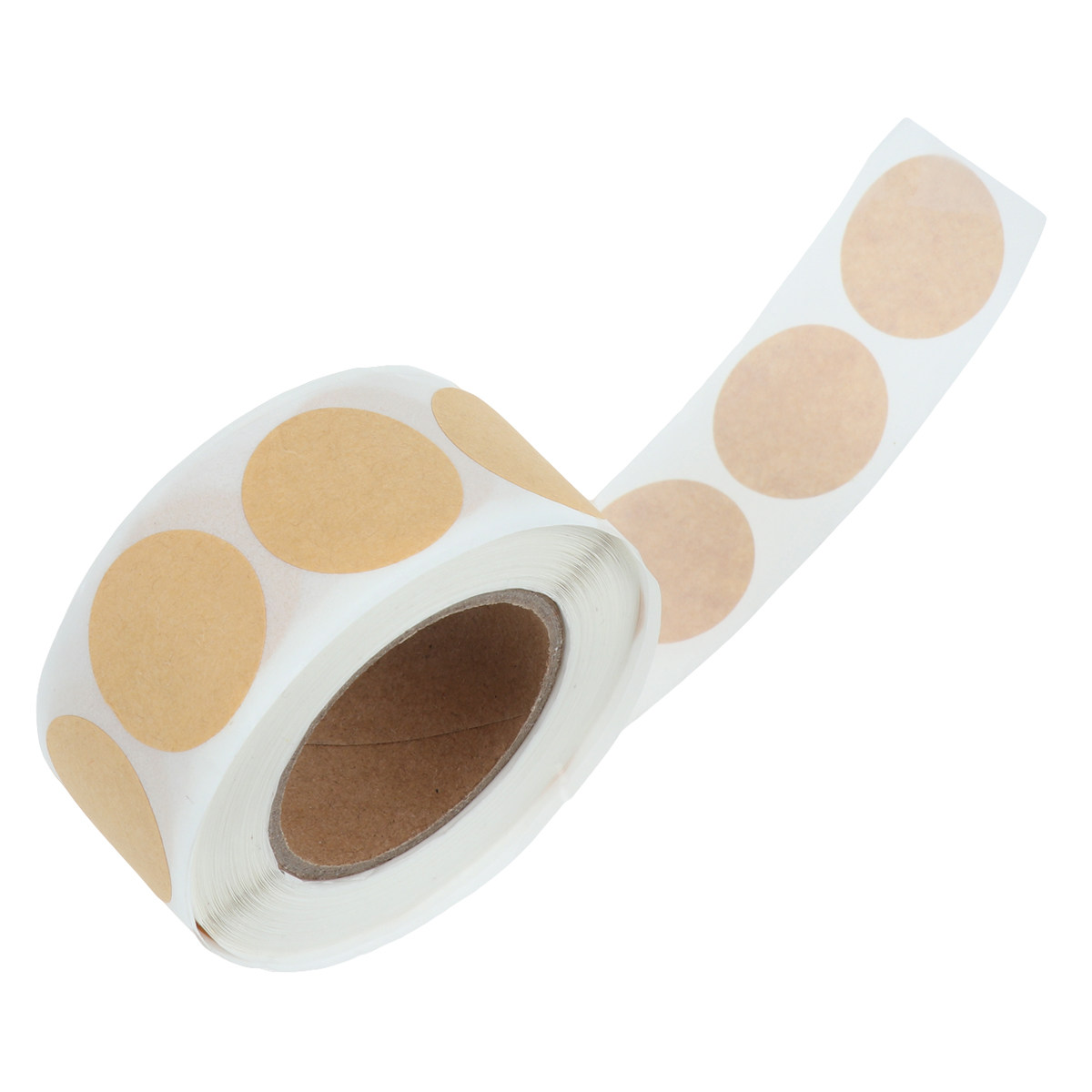 500Pcs Kraft Paper Round Label - đánh giá và giá Kraft Soap Label