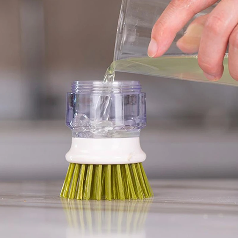 Soap Dispenser Palm Dish Brush - đánh giá và giá Soap Making Base