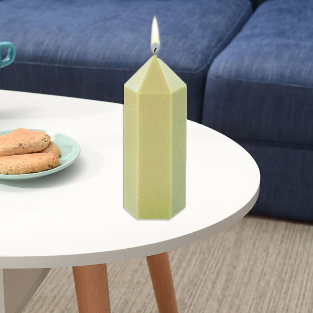 3D Hexagonal Column Candle Mol - đánh giá và giá Soap Making Unit