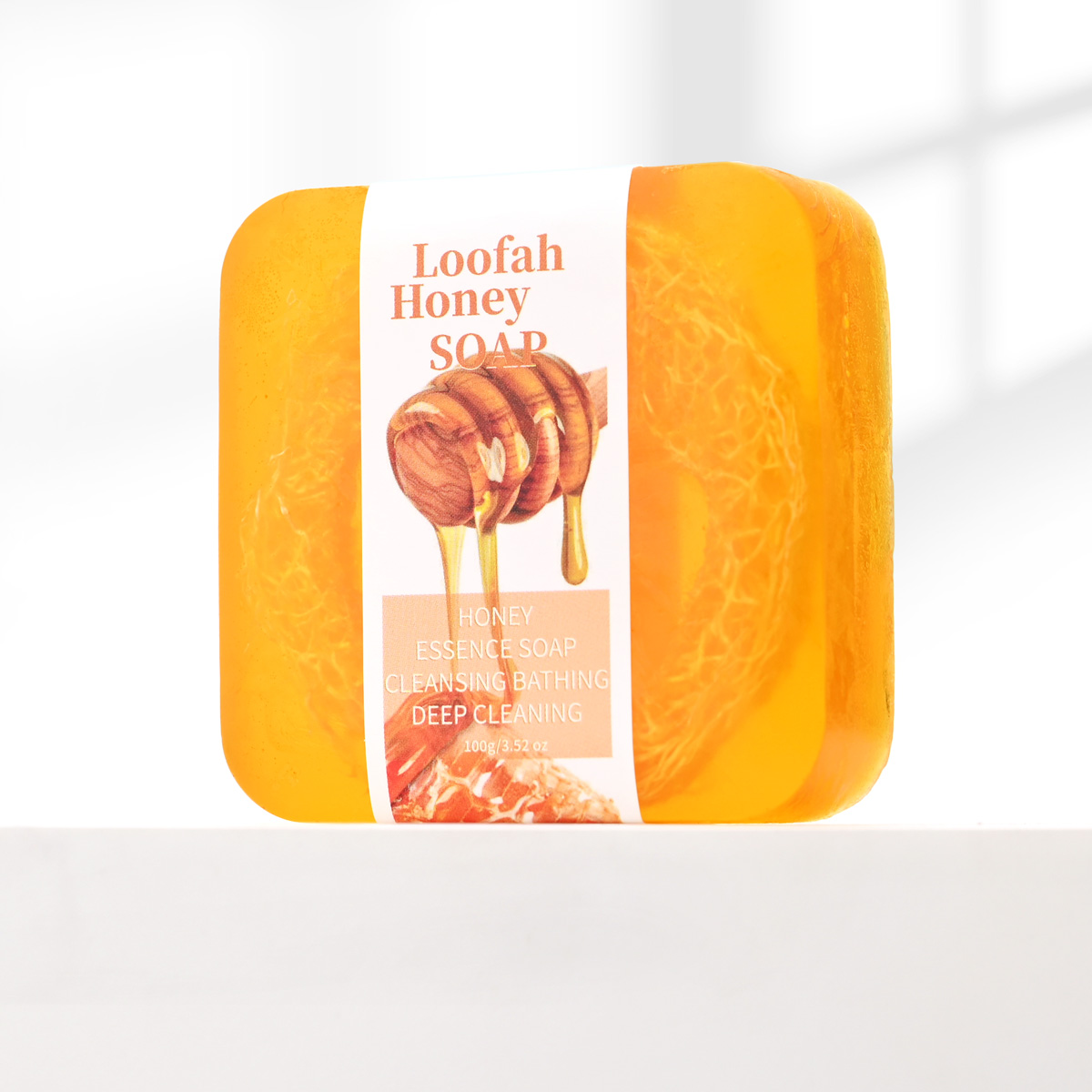 S+100g Honey Loofah Soap  Hand - đánh giá và giá Soap Making Unit