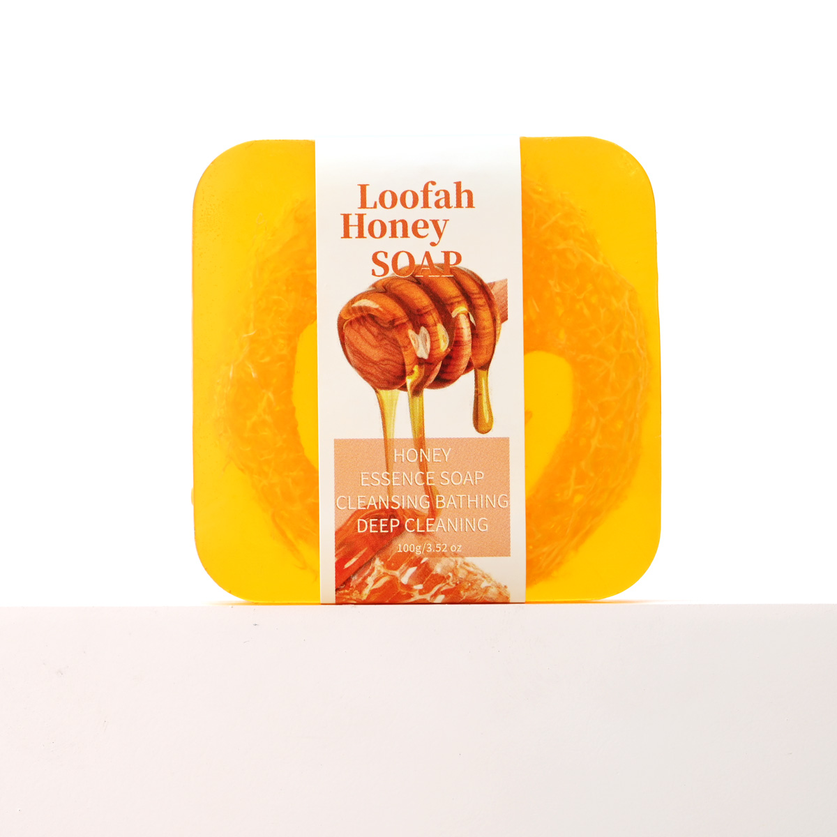 S+100g Honey Loofah Soap  Hand - đánh giá và giá Soap Making Unit