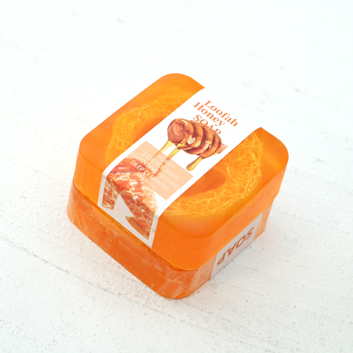 S+100g Honey Loofah Soap  Hand - đánh giá và giá Soap Making Unit