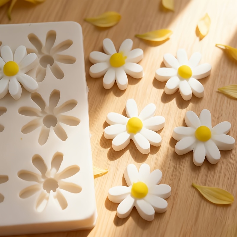 1pc 3D Daisy Sunflower Silicon - đánh giá và giá Soap Making Bar