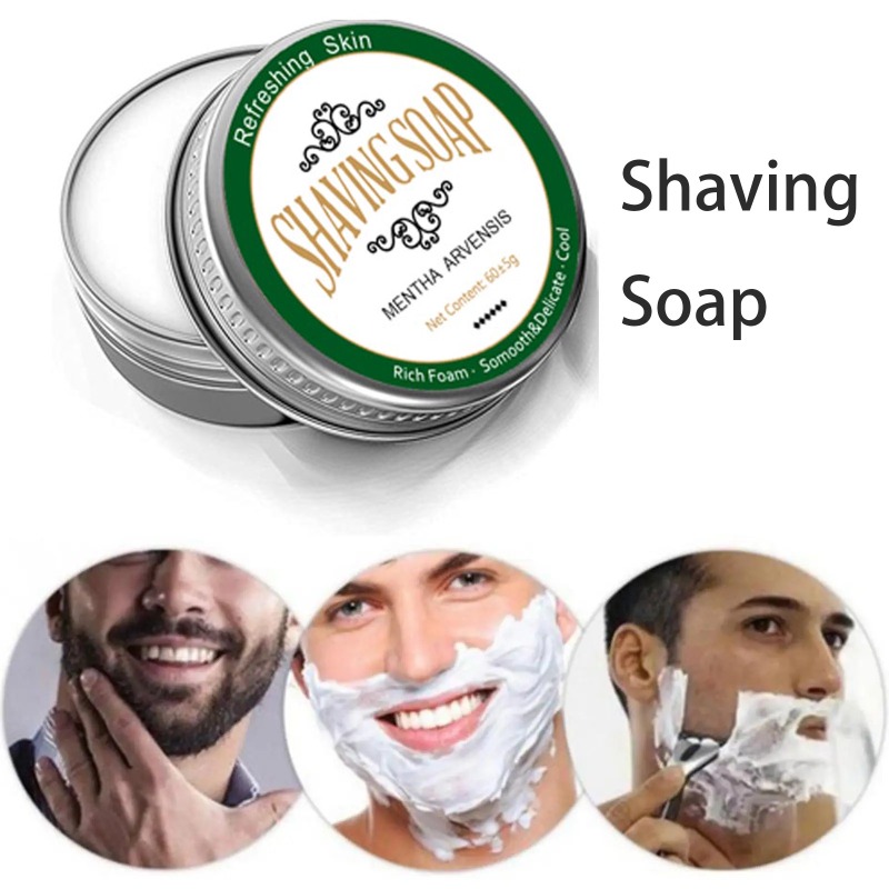 Man Beard Shaving Soap Gentle  - đánh giá và giá Soap Making Unit