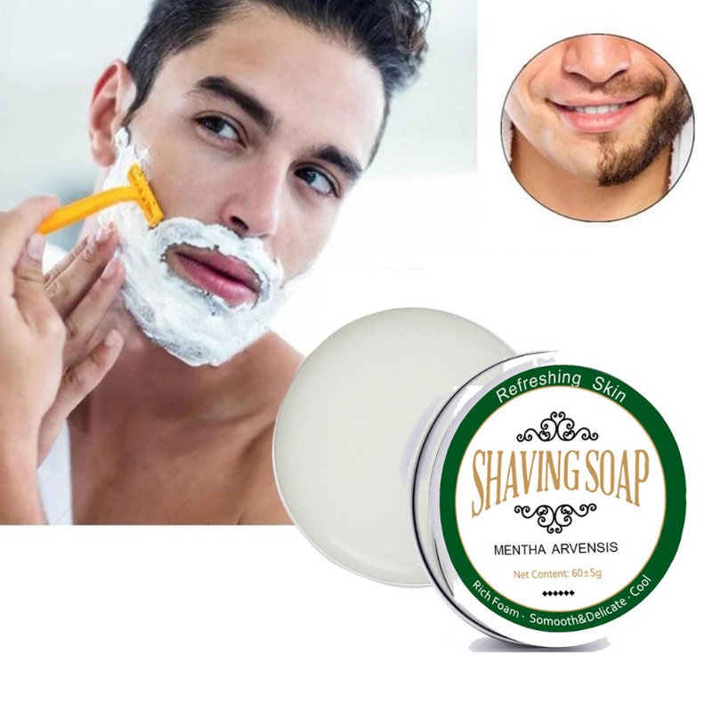 Man Beard Shaving Soap Gentle  - đánh giá và giá Soap Making Unit
