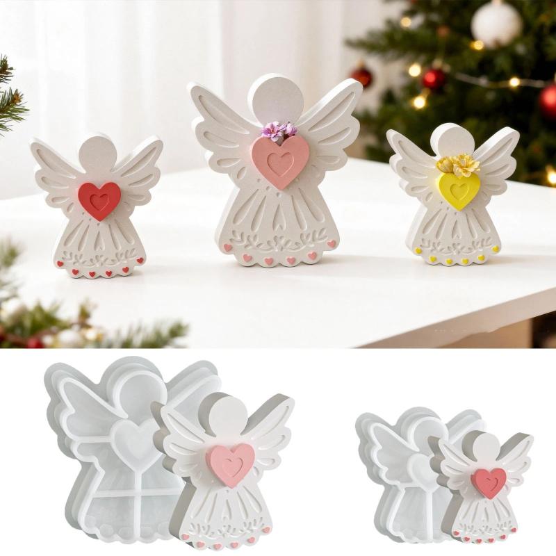 Love Angel Gypsum Mold Candle  - đánh giá và giá Soap Making Bar