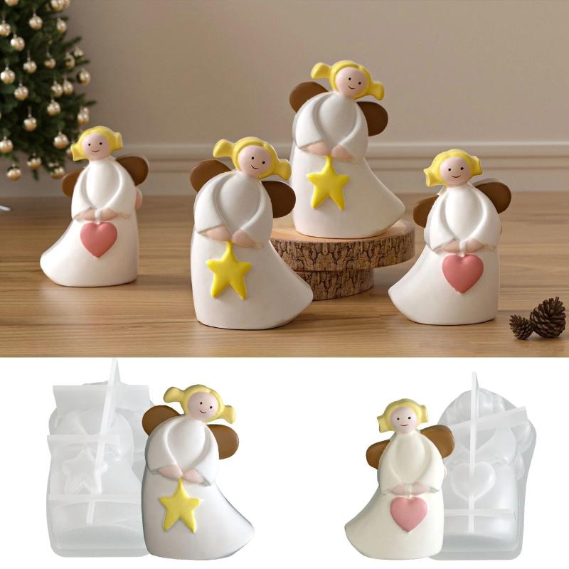 Love Angel Gypsum Mold Candle  - đánh giá và giá Soap Making Bar