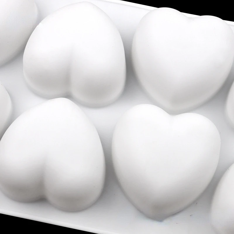 Love Heart Silicone Soap Mold  - đánh giá và giá Soap Making Bar