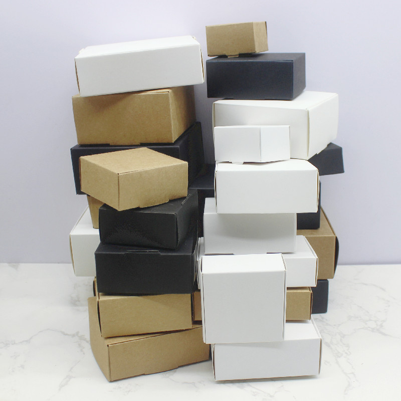 Multi Size 10Pcs Square White/ - đánh giá và giá Kraft Soap Label