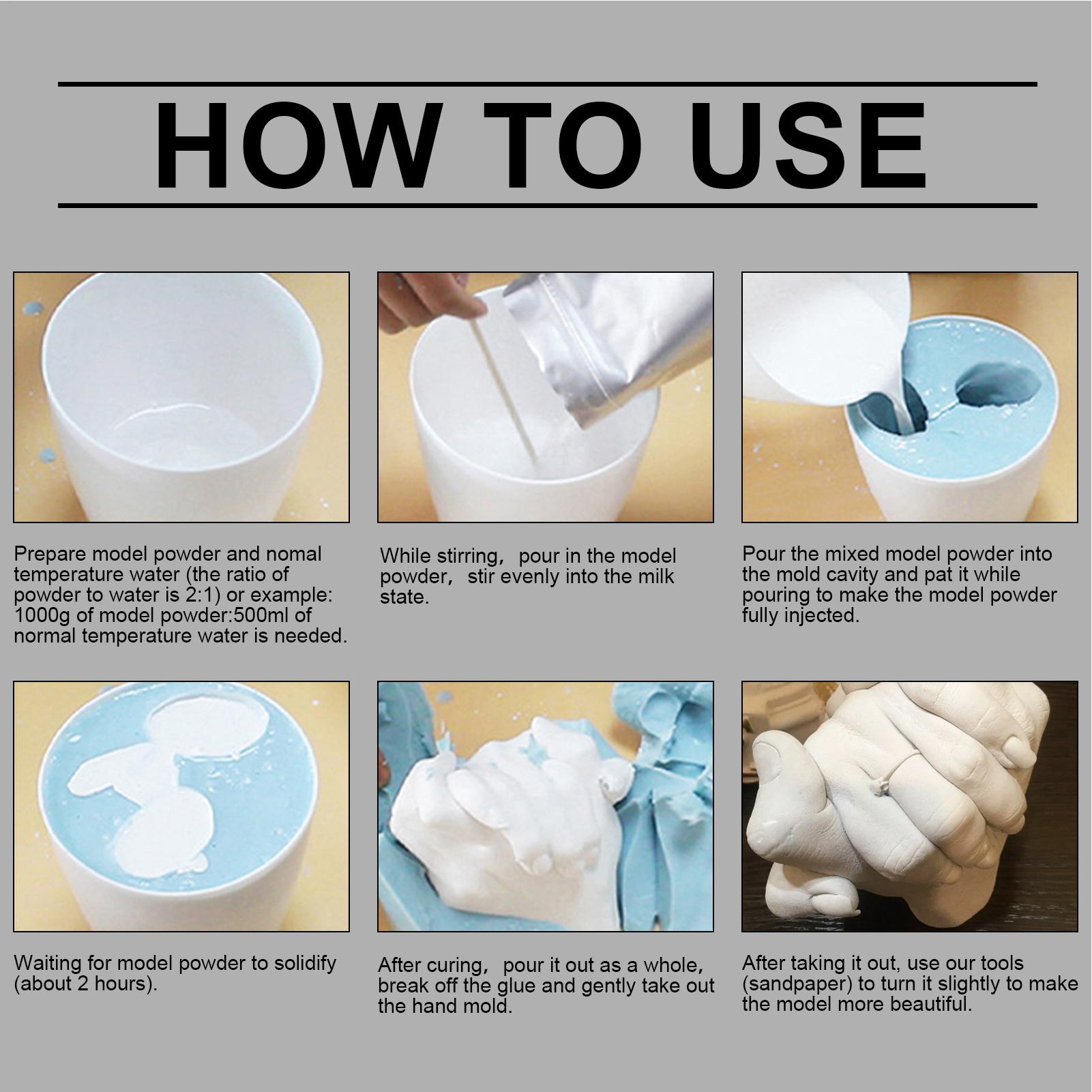 Baby Hand And Foot Casting Kit - đánh giá và giá Soap Making Unit