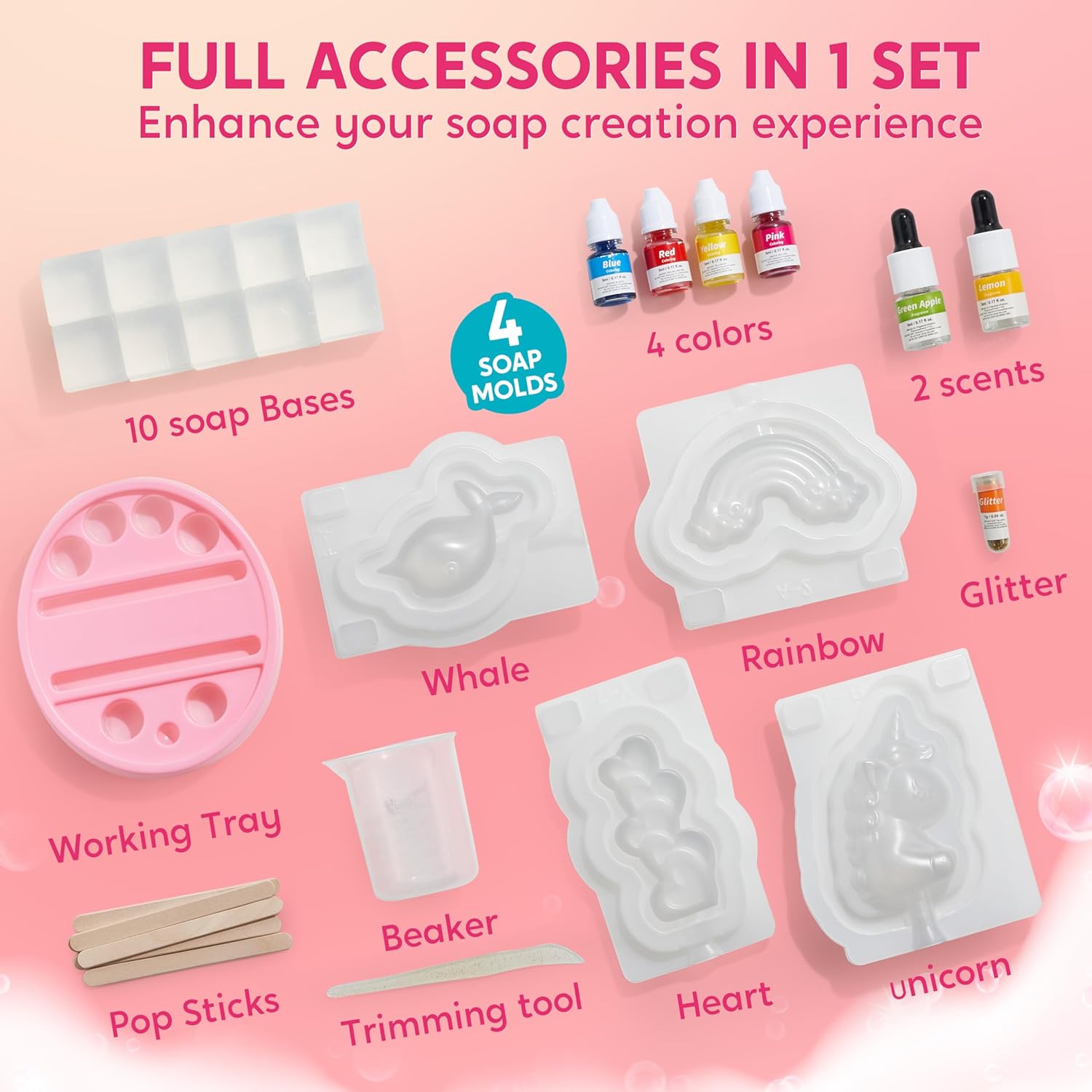 JOYFY Unicorn Soap Making Kit  - đánh giá và giá Soap Making Unit
