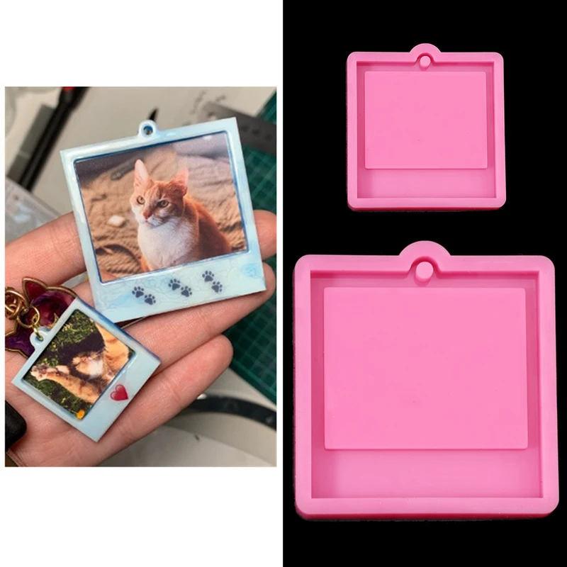 Photo Frame Epoxy Resin Keycha - đánh giá và giá Soap Making Bar