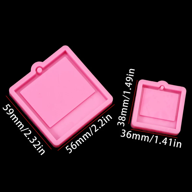 Photo Frame Epoxy Resin Keycha - đánh giá và giá Soap Making Bar