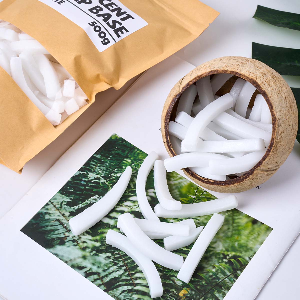 500g Transparent White Color S - đánh giá và giá Soap Making Base