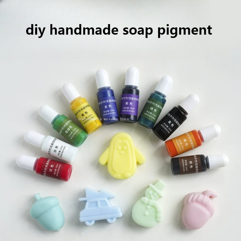 Handmade Soap Base Pigment 10  - đánh giá và giá Soap Making Base